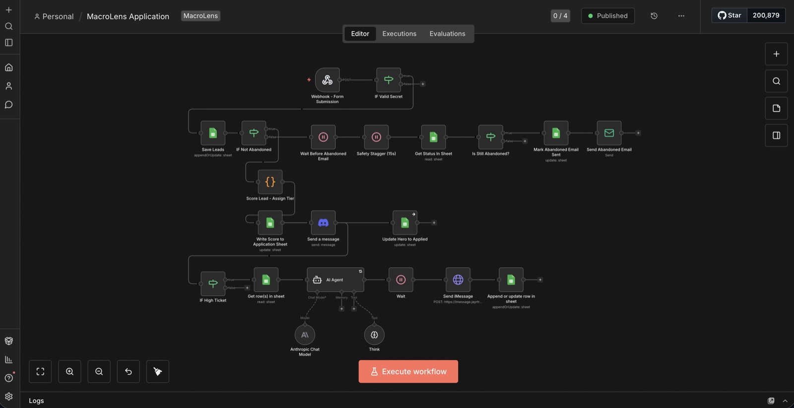 MacroLens Application Engine
